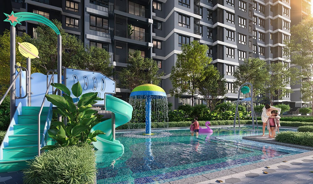 M Aurora children's pool, Old Klang Road
