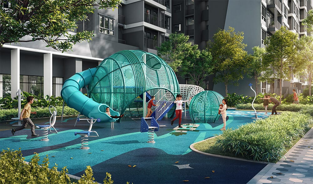 M Aurora children's playground facility, Old Klang Road