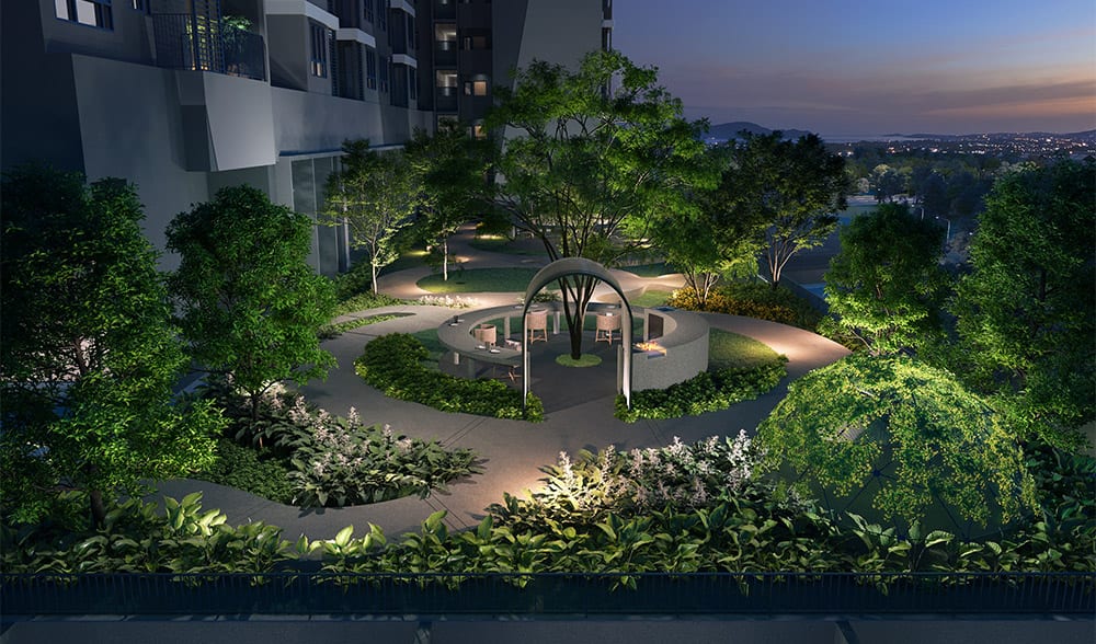 M Aurora urban glamping deck facility, Old Klang Road