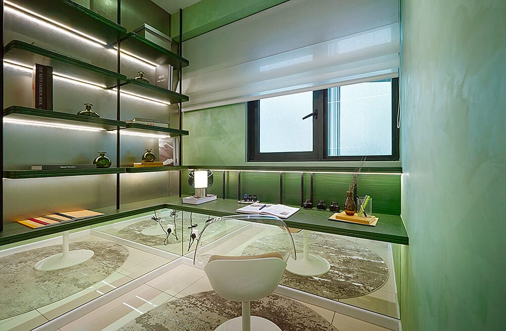 M Aurora Type A show unit study / home office, 556 sqft, Old Klang Road