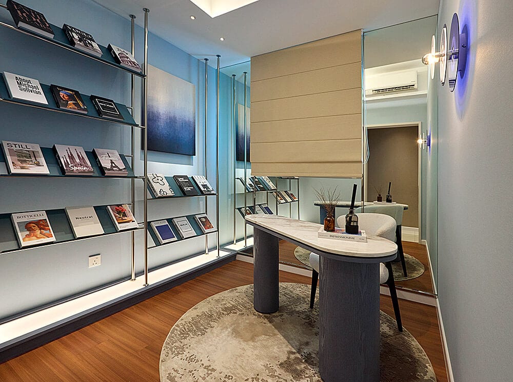 M Aurora Type E show unit study / home office, 1019 sqft, Old Klang Road
